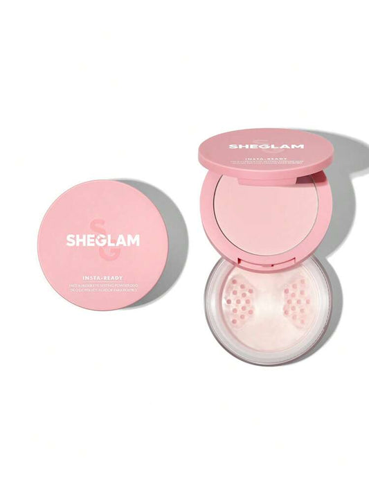 SheGlam Insta Ready Face & Eye Setting Powder Duo