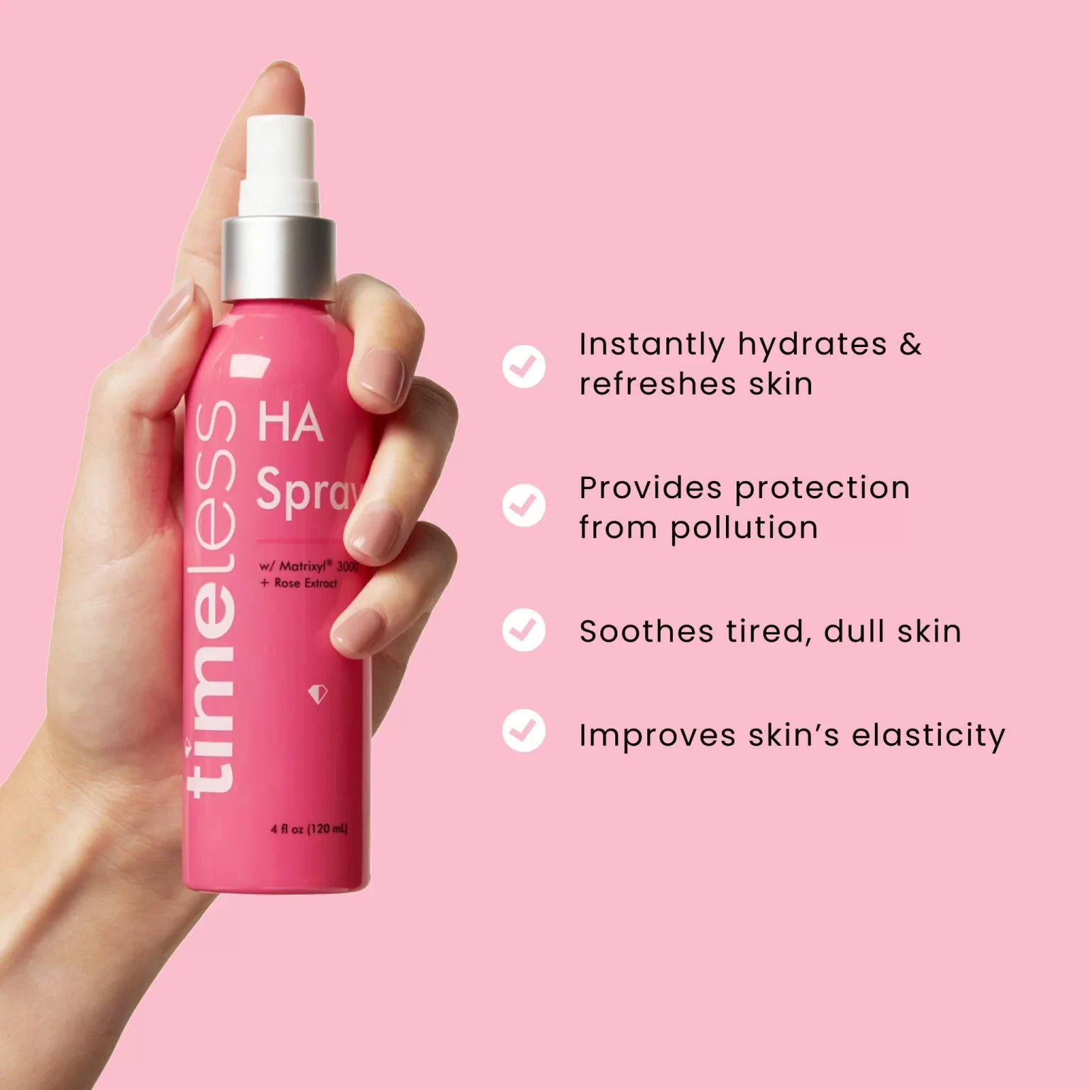 Timeless HA Matrixyl ®️ 3000 W/Rose Spray
