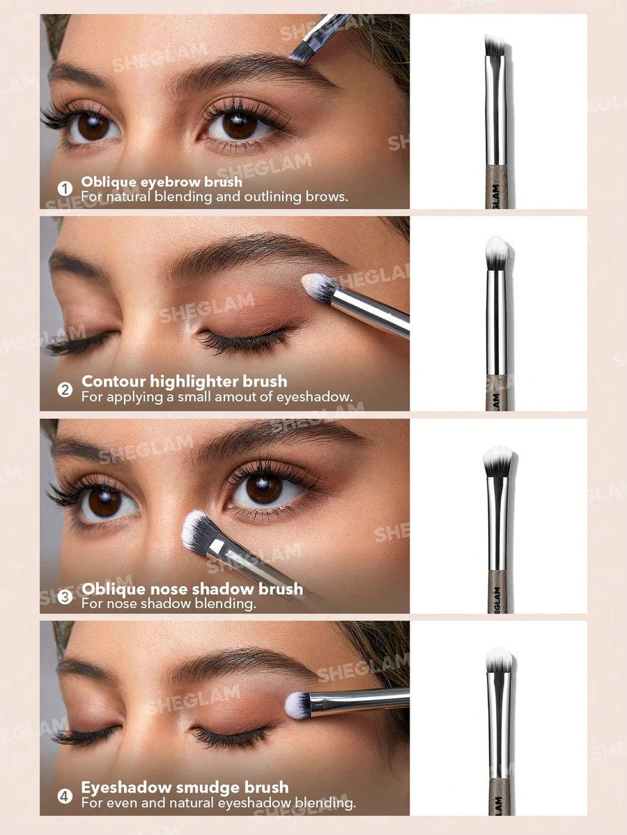 SheGlam Glam Fash Brush Set