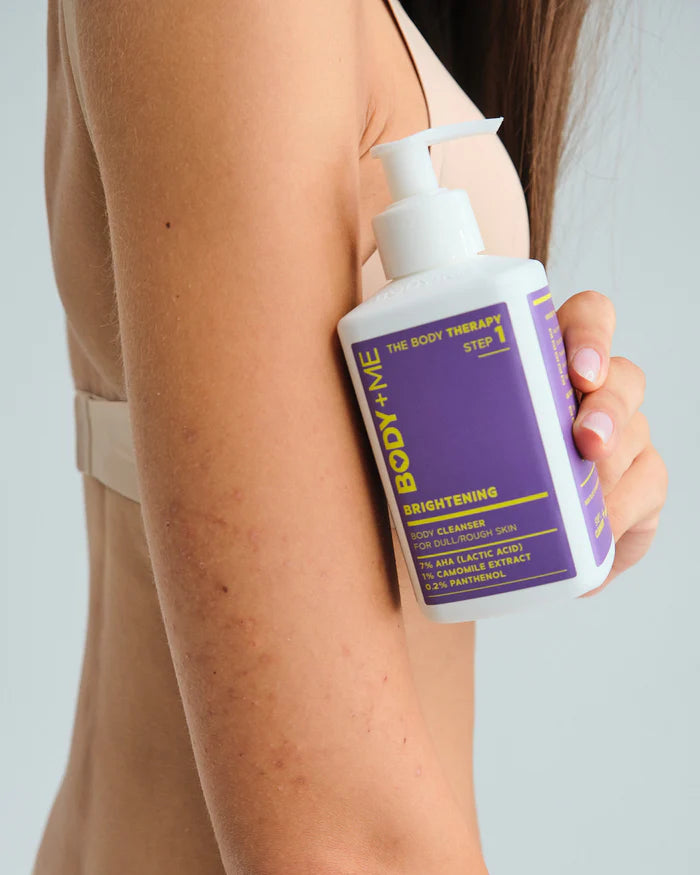 Body + Me Radiance-enhancing body cleanser with 7%AHA