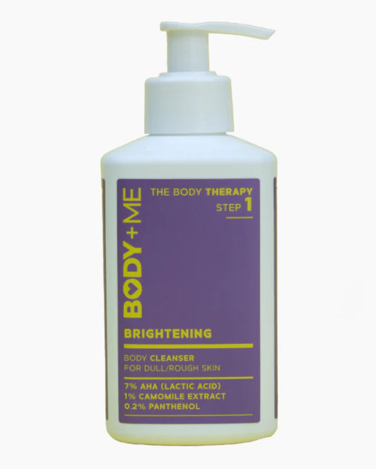 Body + Me Radiance-enhancing body cleanser with 7%AHA