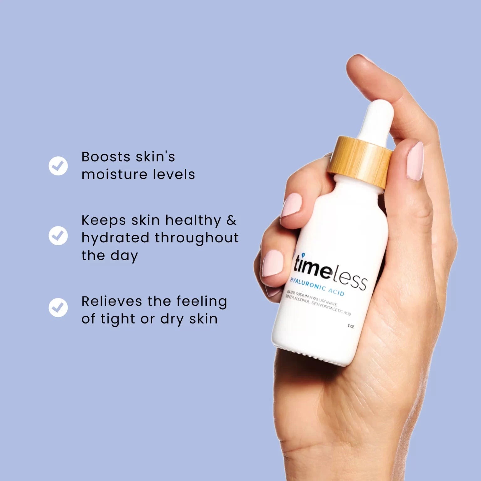 Timeless Hyaluronic Acid 100% Pure