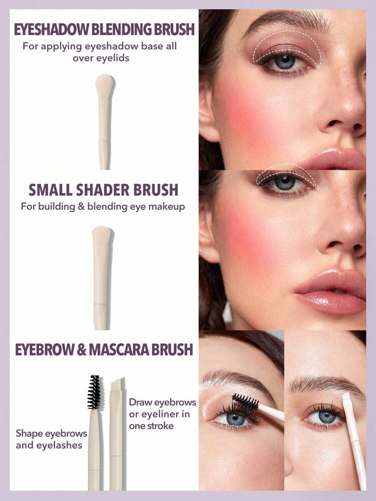 SheGlam Pro Core Brush Kit (6Pcs)