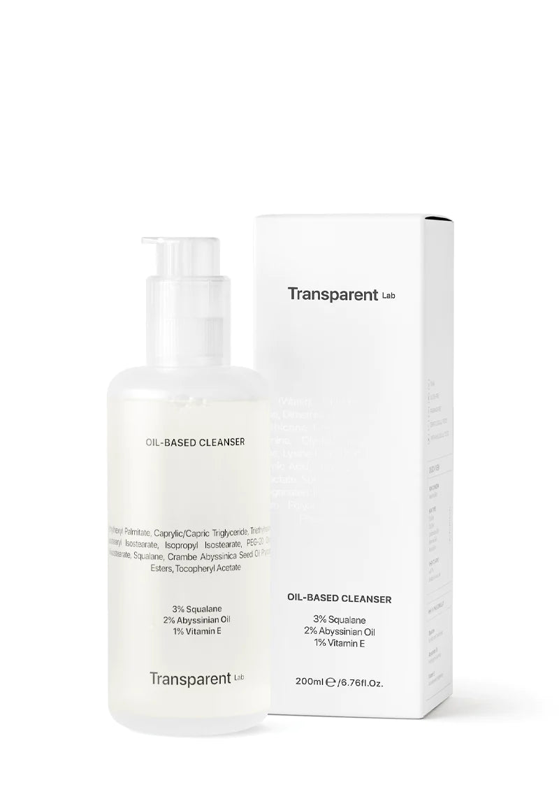 Transparent Lab Oil Cleanser