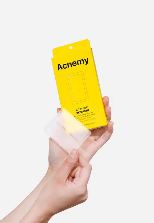 Acnmey ZITPROOF® MULTIZITS Patches XL me hidrokoloid per faqet, mjekren dhe ballin 10 Copë