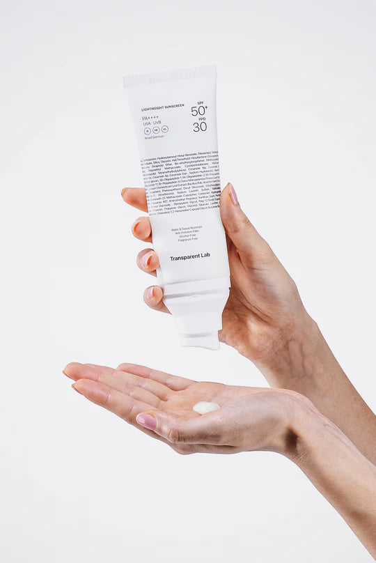 Transparent Lab LIGHTWEIGHT SUNSCREEN SPF50+ SPF 100ml – blooming