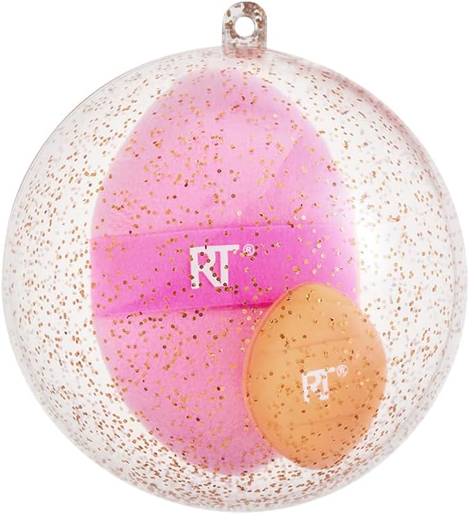 Real Techniques Miracle 2-In-1 Powder Puff & Mini Concealer Puff, 2 Piece Limited Edition Gift Set