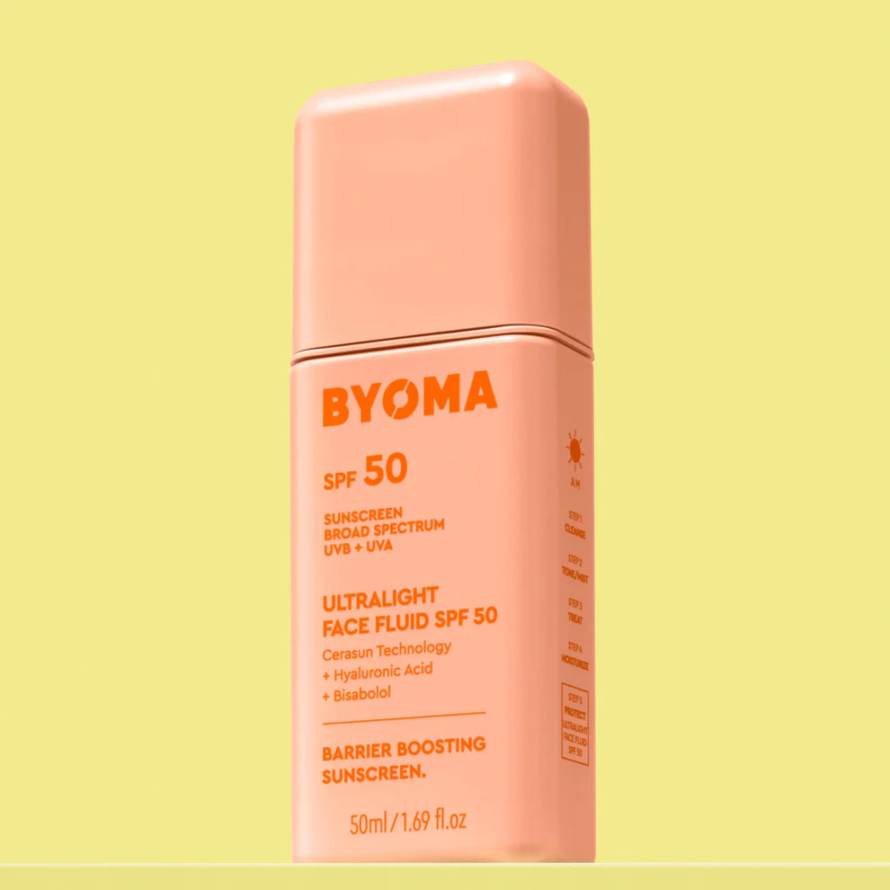 Byoma Lightweight Face Fluid  SPF 50