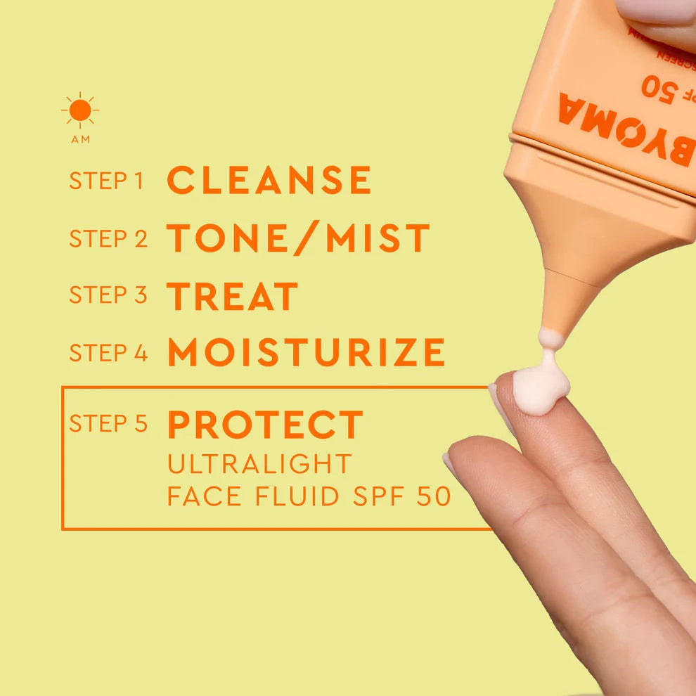 Byoma Lightweight Face Fluid  SPF 50