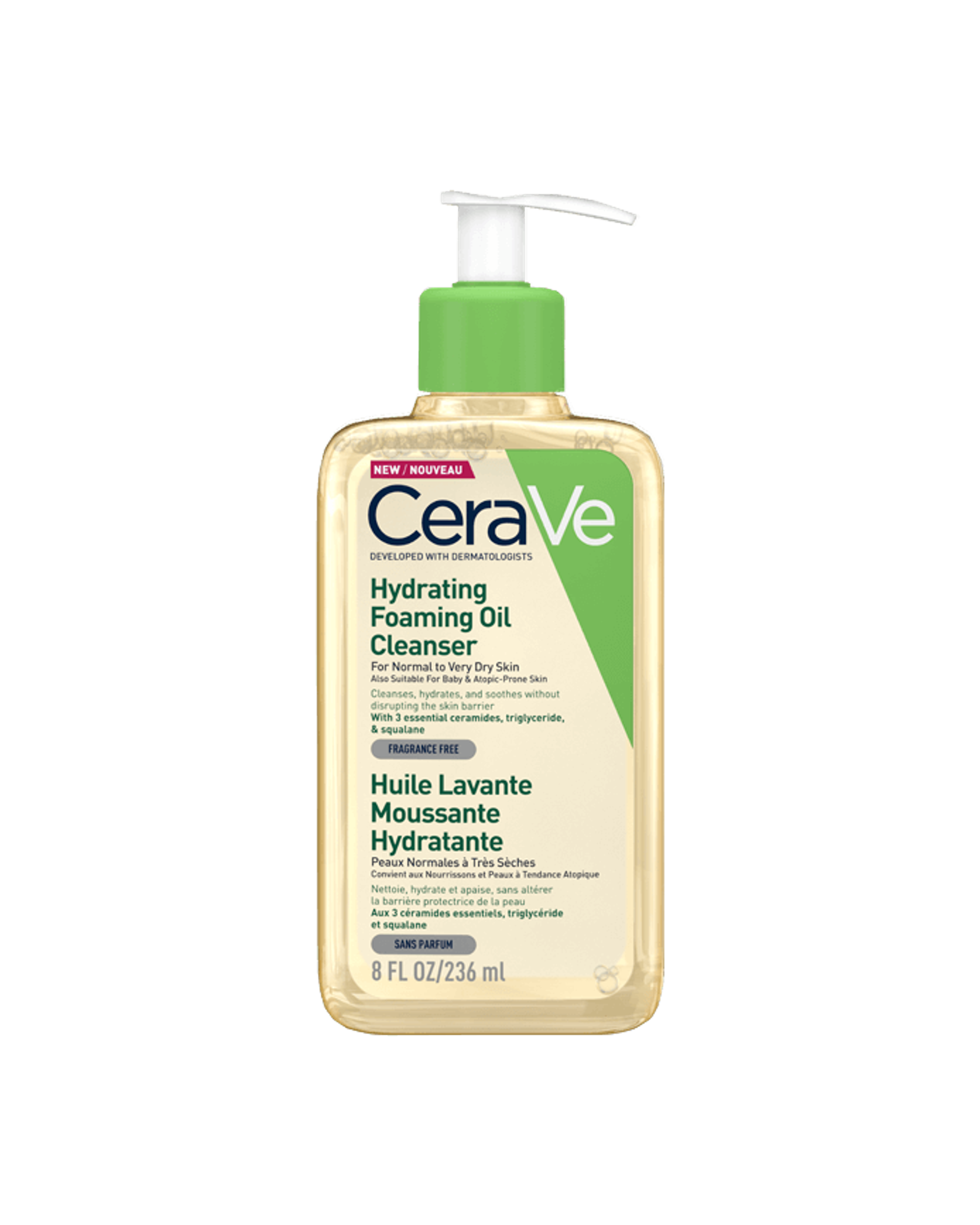 CeraVe  Hydrating Foaming Oil Cleanser