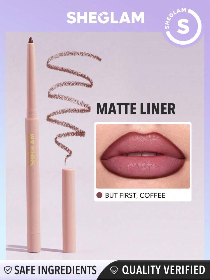SheGlam Matte Lip Liner