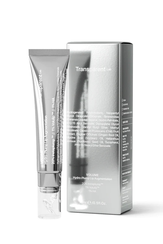 Transparent Lab VOLUME Volumizues dhe hidratues buzesh me teknologji HydroPlump 15ml