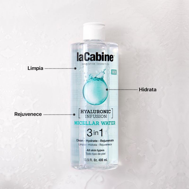 La Cabine Ujë Micelar 3në1