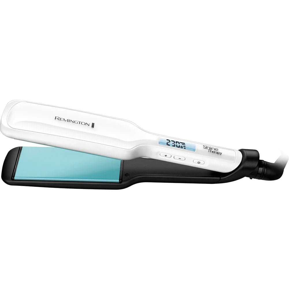 Remington Shine Therapy Wide Plate Hair Straightener S8550 WIDE Plates